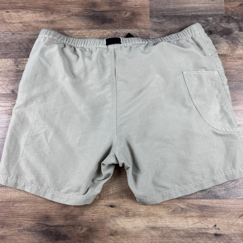 The North Face Beige Belted Nylon Trail Hiking/Swim Lined Shorts Men's Size: XL